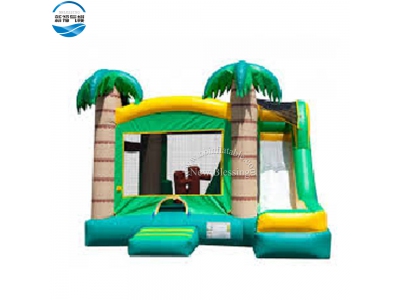 NBCO-1028 Tree PVC durable inflatable bouncing combo for sale