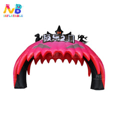 NB-AR007 Newest customized Halloween events party decorating inflatable horror clown arch