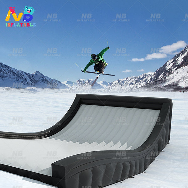 NB-AB013 Snowboard Snow Airbag Landing Extreme Freefall Ski Training Inflatable Stunt Air Bag For Skiing