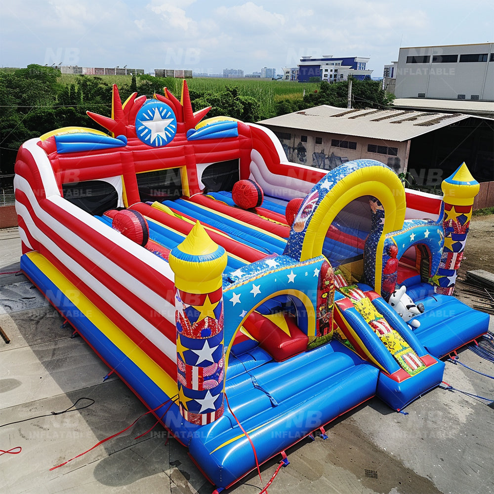 NB-OB053 World biggest bouncy castle massive juegos jockey inflatable theme park indoor inflatable amusement park