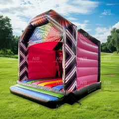 NB-BC090 Commercial inflatable  bouncer house inflatable moon bounce house slide party bouncy jumping castle house