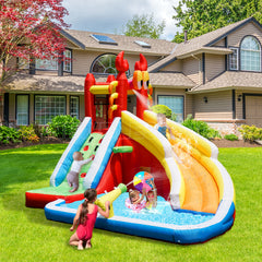 NB-HL008 Bodyguard Bounce House Castle For Sale Toy Swimming Pool Amusement Park Custom Small Slide