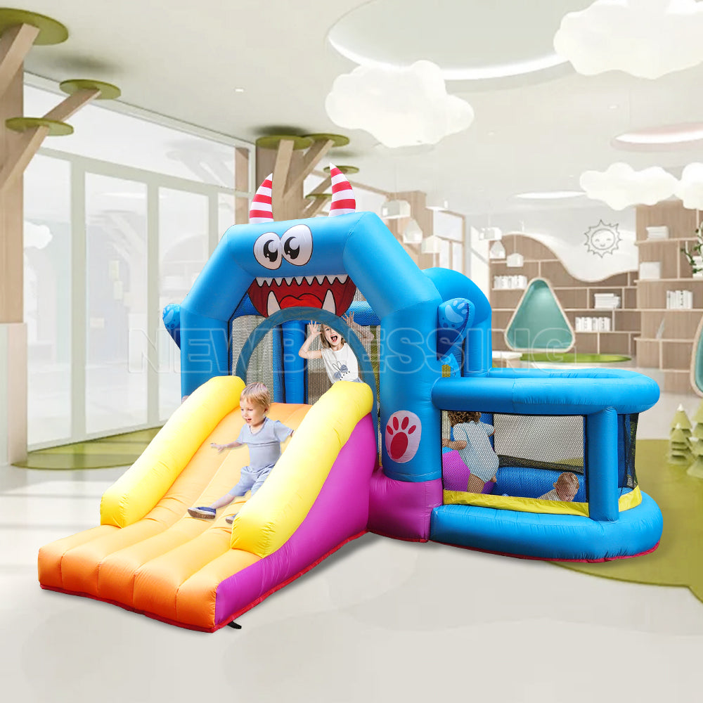 NB-HL002  Oxford Nylon Customized Playground Yard Kids Inflatable Bouncy Jumping Bounce House