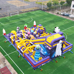 NB-OB056 Customized inflatable large outdoor playground inflatable giant park bouncy castle for kids inflatable amusement playgrounds