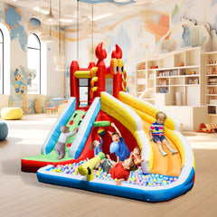 NB-HL008 Bodyguard Bounce House Castle For Sale Toy Swimming Pool Amusement Park Custom Small Slide