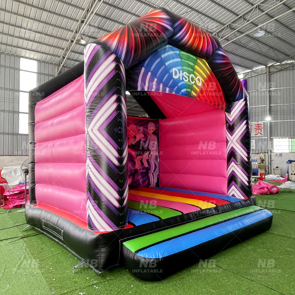 NB-BC090 Commercial inflatable  bouncer house inflatable moon bounce house slide party bouncy jumping castle house