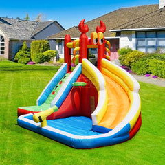 NB-HL008 Bodyguard Bounce House Castle For Sale Toy Swimming Pool Amusement Park Custom Small Slide