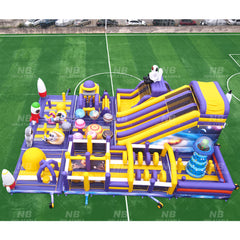 NB-OB056 Customized inflatable large outdoor playground inflatable giant park bouncy castle for kids inflatable amusement playgrounds