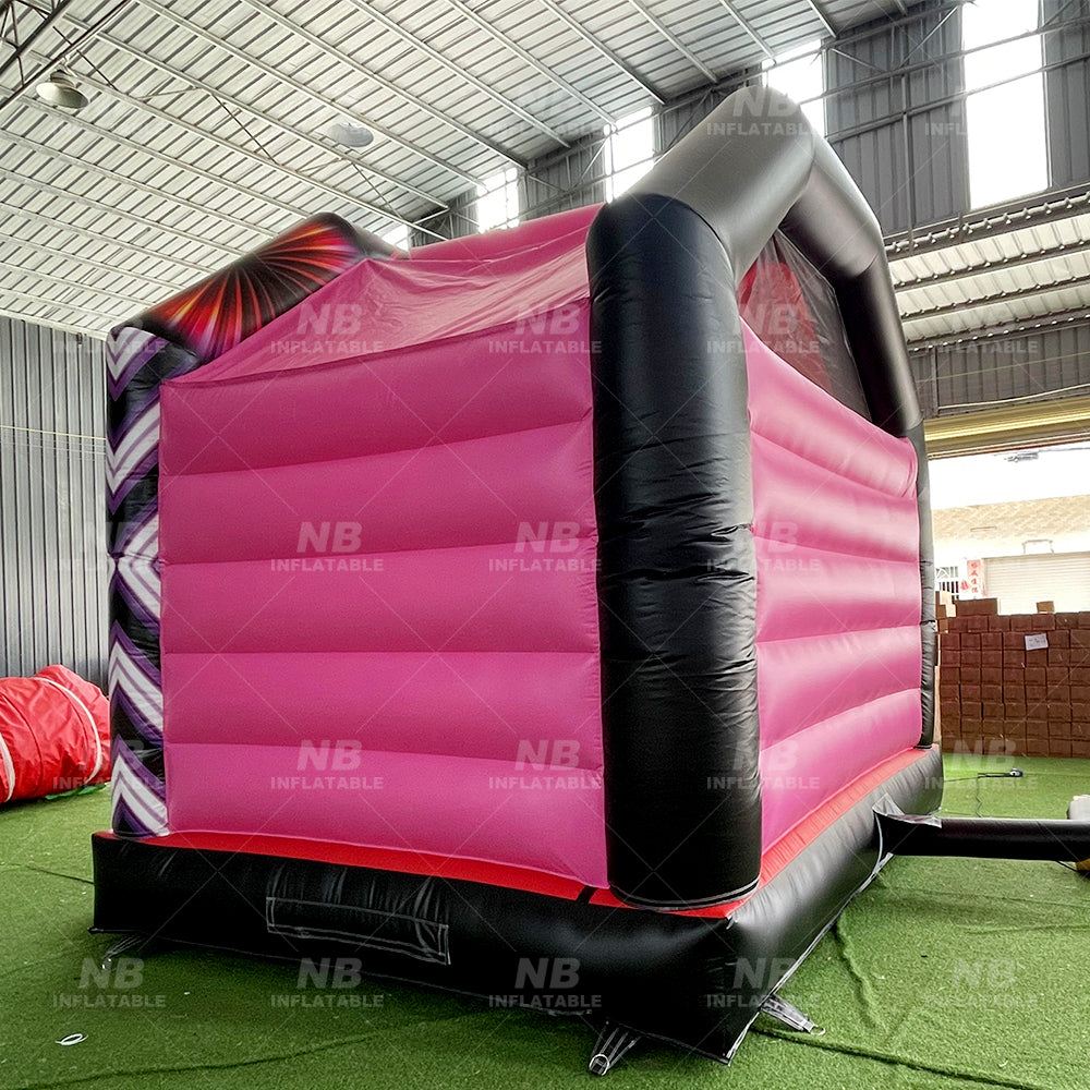 NB-BC090 Commercial inflatable  bouncer house inflatable moon bounce house slide party bouncy jumping castle house