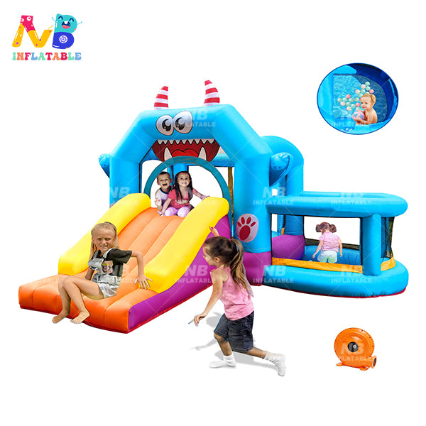 NB-HL002  Oxford Nylon Customized Playground Yard Kids Inflatable Bouncy Jumping Bounce House