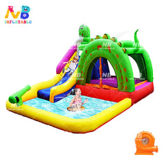 NB-HL012 Mini Kids inflatable Jumping Castle Water Slide Inflatable bouncy Castle