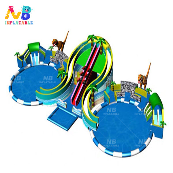 NB-LW032 Inflatable water park aqua park, inflatable giant water games for adults