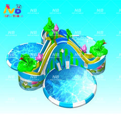 NB-LW039 Factory Direct Supply Water Park Inflatable Water Park Inflatable Water Park for Kid Fun