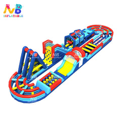 NB-OB001 Obstacle course inflatable jumping games outdoor 5k inflatable obstacle course for adults