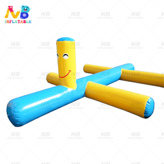 NB-WG002 Popular Inflatable Floating Water Climbing Octopus toys banana boat For Water Park