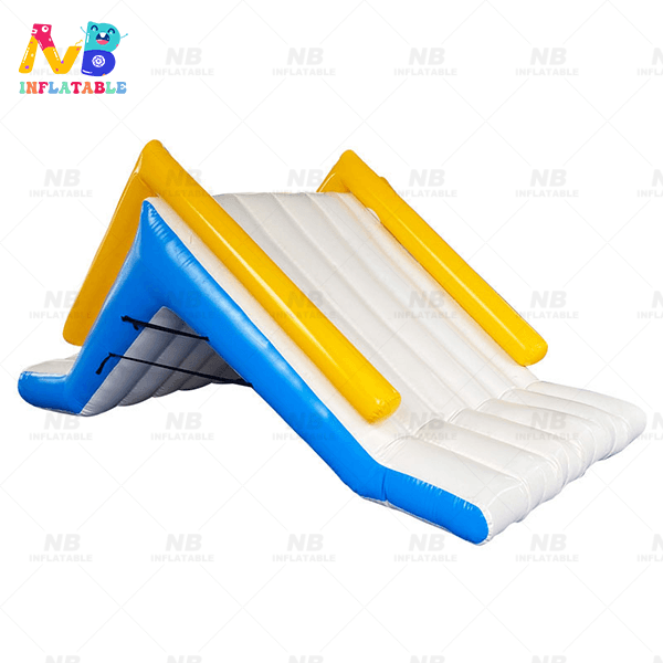 NB-WG007 Water Play Equipment adult sea ocean lake float climbing games water parks large giant floating inflatable water slide