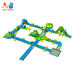 NB-WP005 Outdoor large inflatable water park inflatable amusement water park colorful inflatable water park