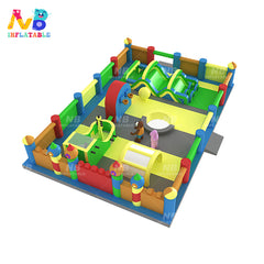 NB-OB005  PVC large inflatable Giant Adult Sport Games 5K Race Obstacle Course