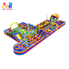 NB-OB006 Inflatable park obstacle course for race from China Guangzhou inflatable factory for adult and kids