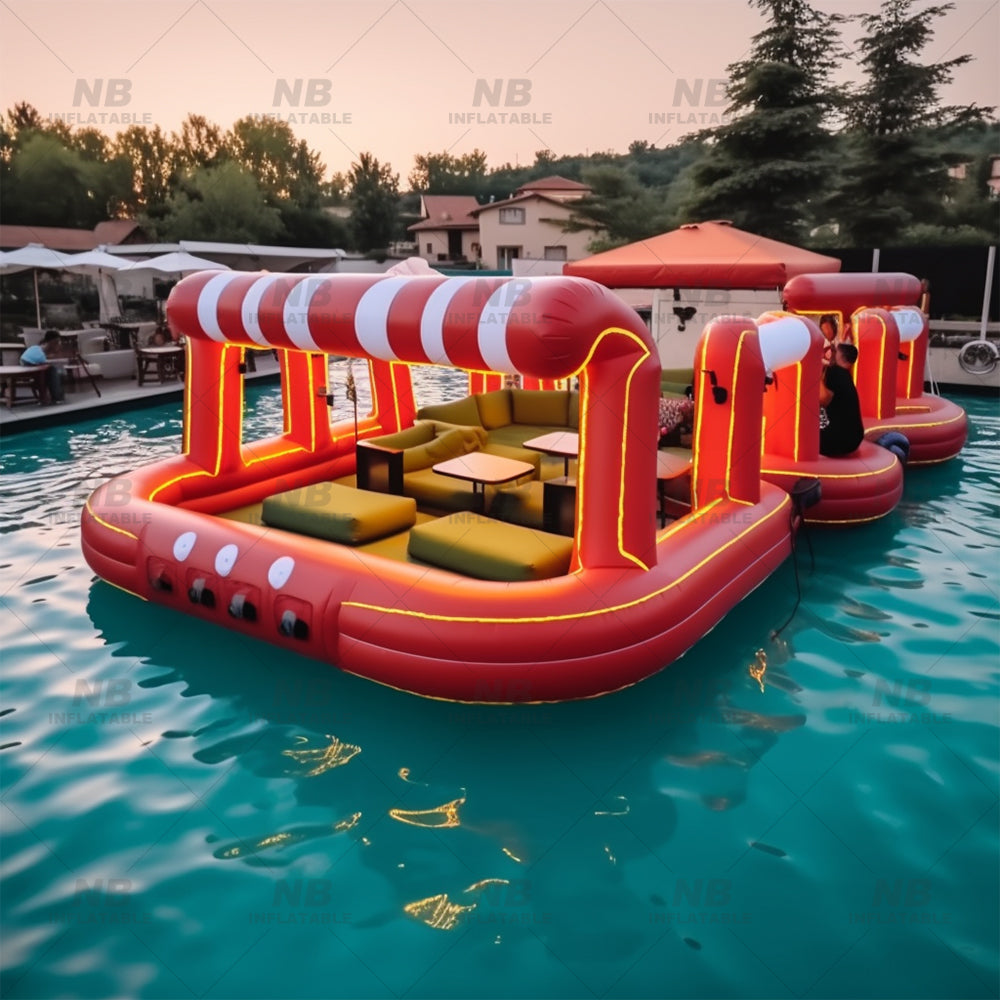 NB-PB018 Outdoor promotional wild west saloon bar inflatable bar tent inflatable pub for sale