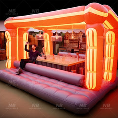 NB-PB014 Large Superior design Inflatable New Bar leisure platform party bar Inflatable  new design water swimming pool pub bar