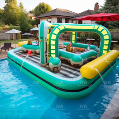 NB-PB013 Latest hot sale  outdoor adults pool party water floating inflatable pool bar